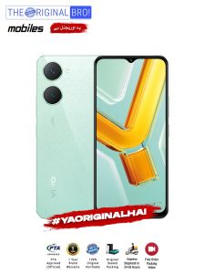 Vivo Y03 / Y03t - 4GB RAM - 128GB Storage - PTA Approved - 12 Months Warranty - Green - The Original Bro Mobiles - TOB28
